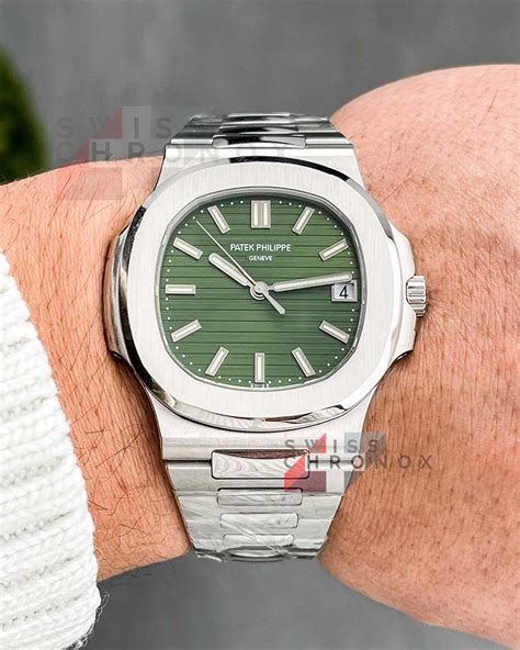 patek philippe nautilus 5711 green.